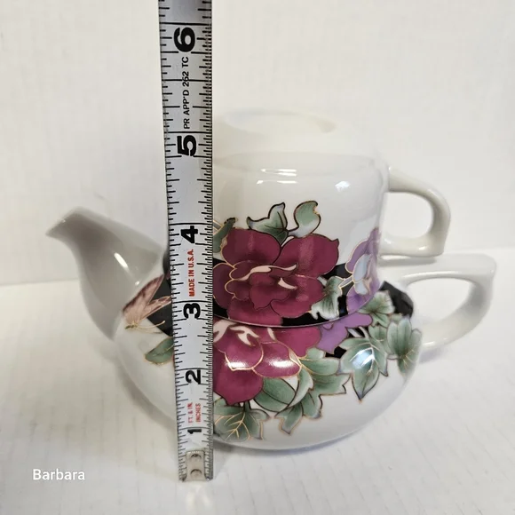 Vintage Bali Collection Stacking Tea-for-One Set - Picture 11 of 11